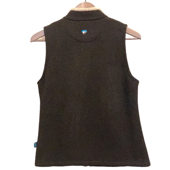 Kuhl Alfpaca Vest Womens XS Brown Fleece Outdoor Hiking Cozy Comfy - Picture 2 of 14
